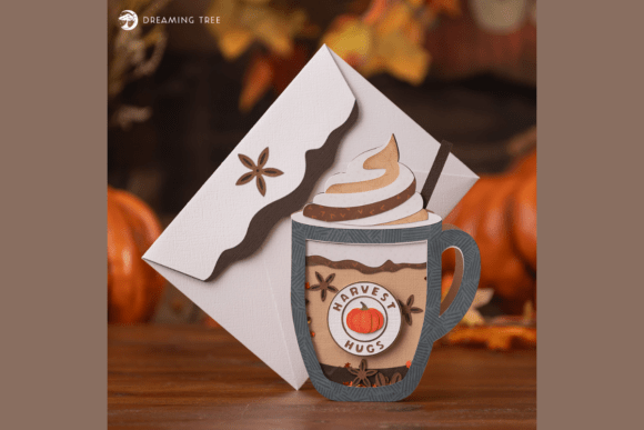 Download Pumpkin Spice Shaker Card SVG - Pumpkin Collection