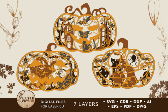 Download Halloween Pumpkin Bundle SVG - Pumpkin Collection