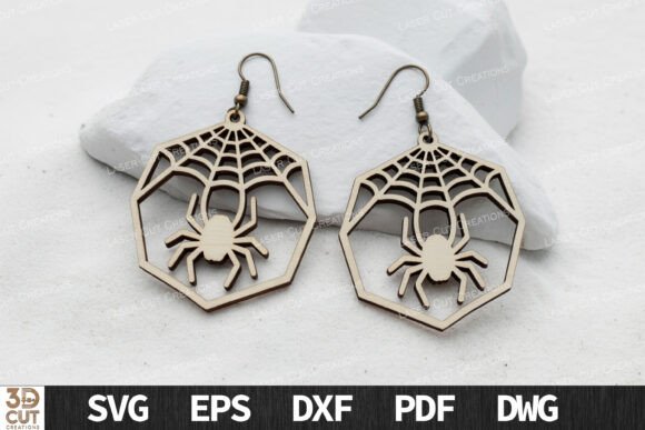 Download Spider Web Halloween Earring - Halloween earring Collection