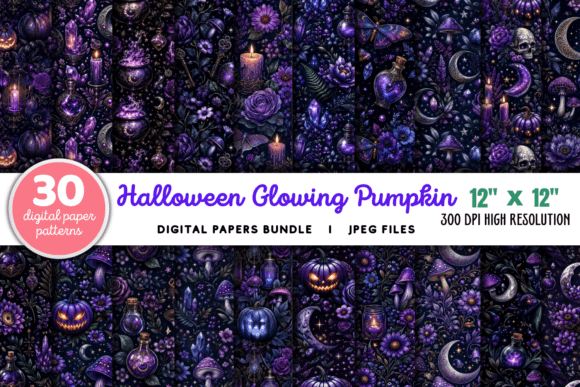 Download Halloween Glowing Pumpkin Backgrounds - Pumpkin Collection