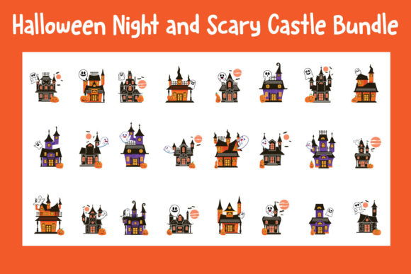 Download Halloween Night and Scary Castle Bundle - Premium Resources