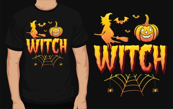 Download Best Halloween Witches Tshirt Design - Premium Resources