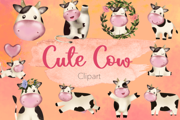 Download Cute Cow Clipart Free - Premium Resources