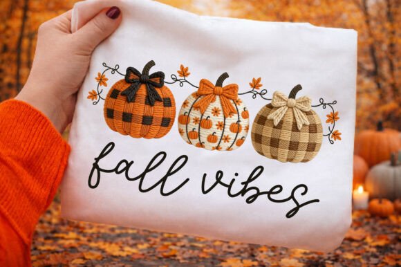 Download Faux Yarn Fall Vibes Pumpkin Png - Pumpkin Collection
