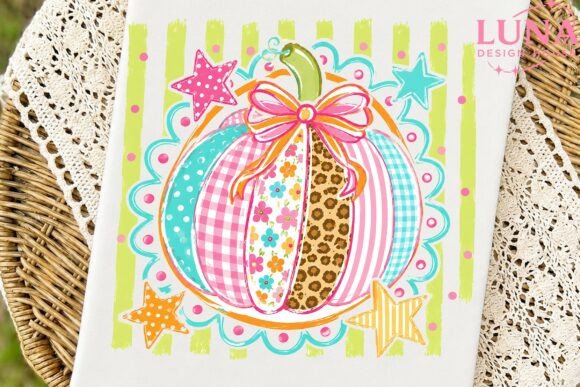 Download Patchwork Pumpkin Fall Sublimation PNG - Pumpkin Collection