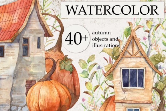 Download Cute Pumpkin Themed Houses Collection - Pumpkin Collection